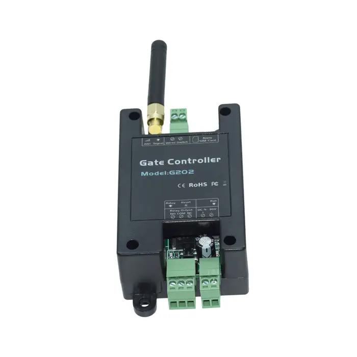 Ouvre-porte intelligent G202, télécommande d'appel SMS GSM 4G LTE, pour porte de Garage coulissante automatique
