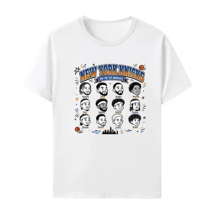 T-shirt de l'équipe des Knicks de New York pour l'été 2026