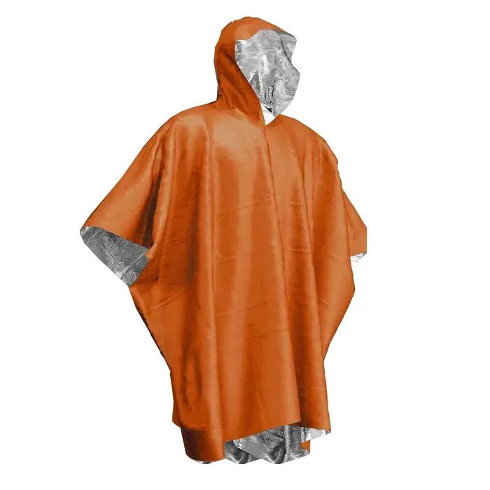 Poncho imperméable d'urgence, couverture imperméable, équipement de Camping de survie, isolation froide, équipement de Camping