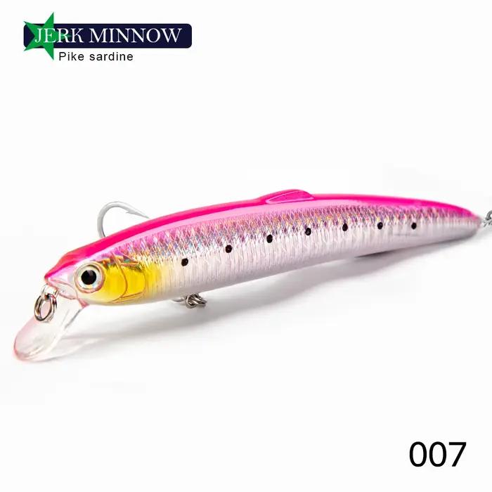 Hunthouse Saruna vairon 90 & 125 & 147mm leurre flottant Wobbler appât Jerkabit