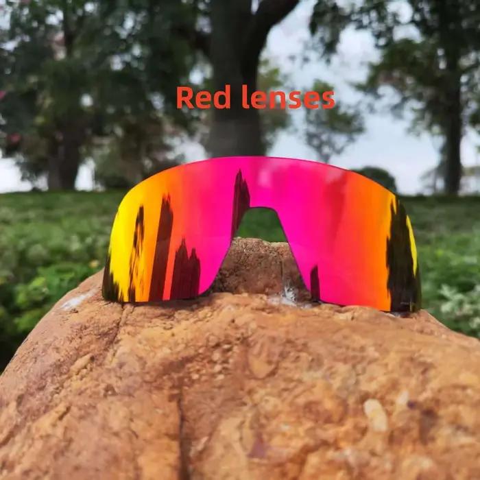 Verres de rechange UV400 pour lunettes cyclisme VTT pêche chasse sports outdoor