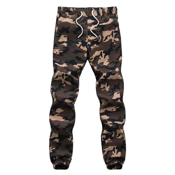 Pantalon camouflage homme harem cargo taille moyenne confortable pour chasse et plein air printemps automne