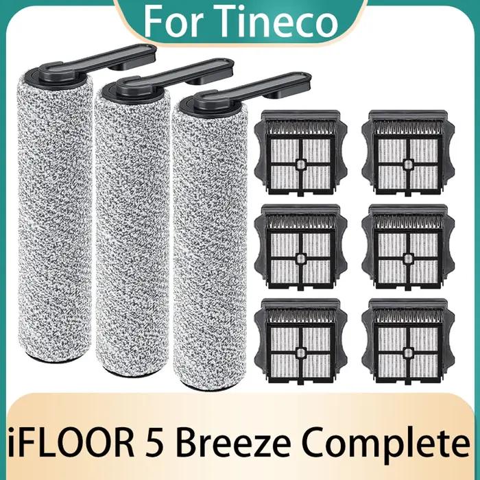 Rouleau adapté pour Tineco iFloor 5 Breeze, accessoires complets pour aspirateur sec et humide, pièc
