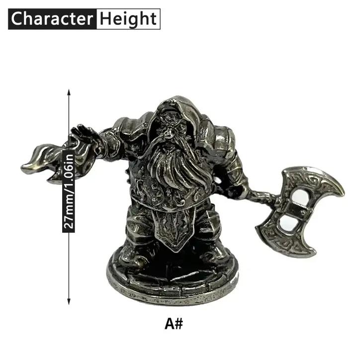 Figurines miniatures de soldats Wraith de la Légion du moyen âge