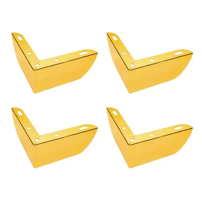 Mettez à jour votre canapé avec 4 pieds de canapé en métal de 5 5 cm, installation facile, élégant e