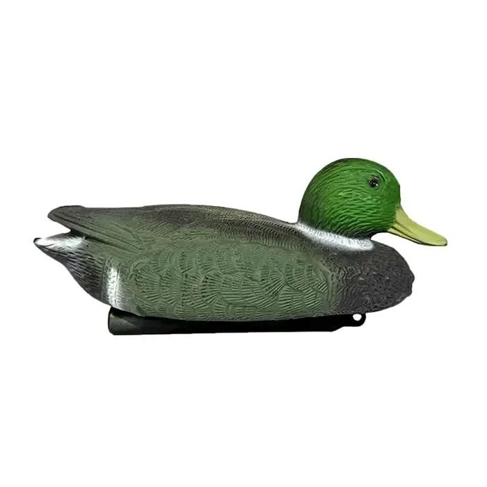 Leurre de chasse flottant 3D en forme de canard factice pour la pêche et la décoration de jardin – S