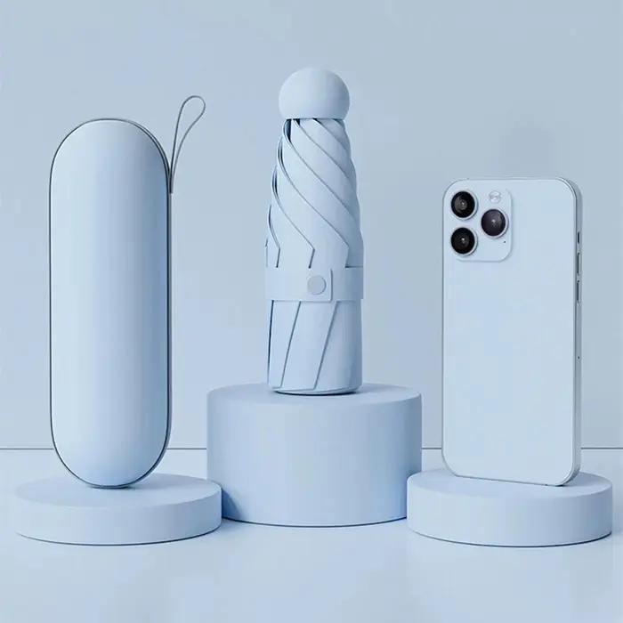 Mini parapluie Anti-Uv pour les jours ensoleillés et pluvieux