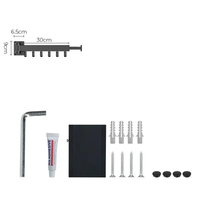 Cintre Pliant Rétractable en Aluminium T1