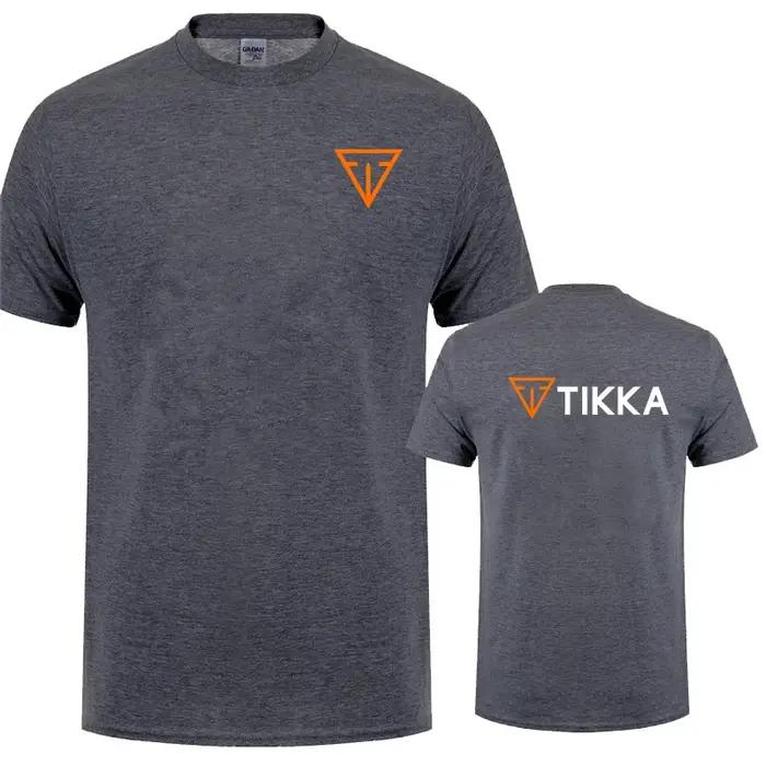 Tikka par Sako chasse T-shirt été hommes femmes coton haut à manches courtes T-shirt homme T-shirt LH-636