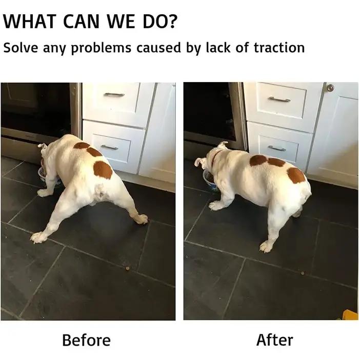 Ensemble de coussinets de protection antidérapants pour pattes de chien