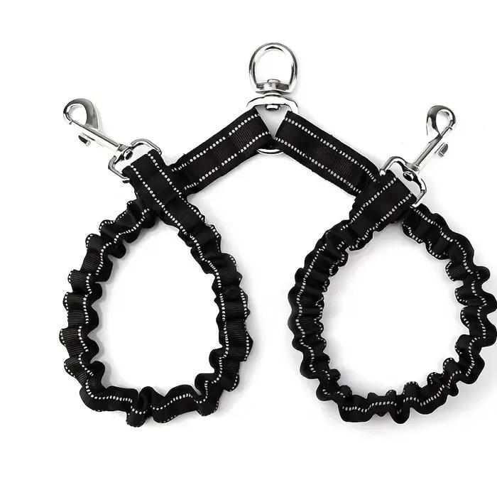 Laisses doubles pour chien de compagnie-coupleur de laisse