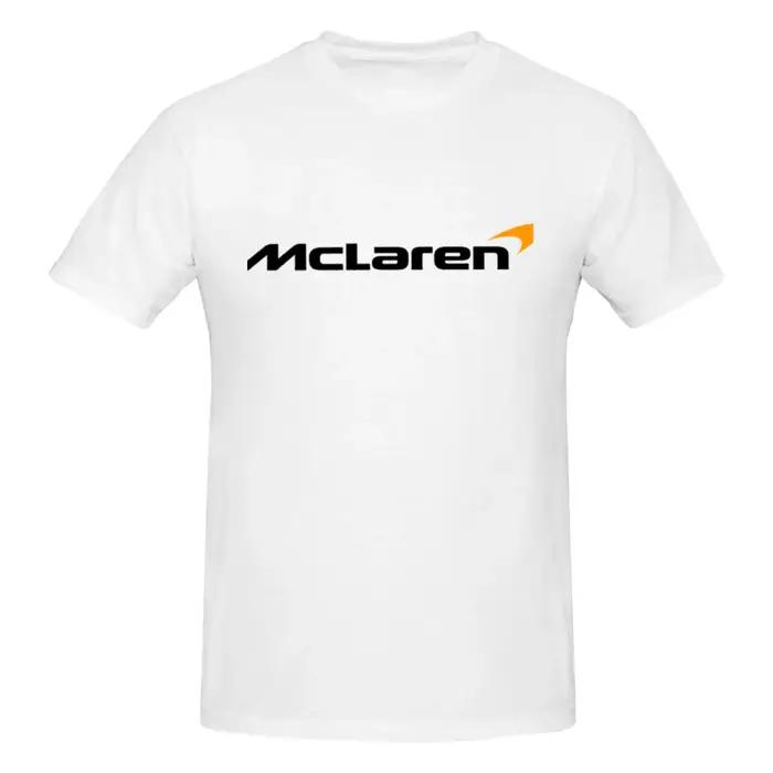 T-shirt imprimé McLaren moderne pour homme hauts en coton respirant et durable pour les occasions quotidiennes et spéciales