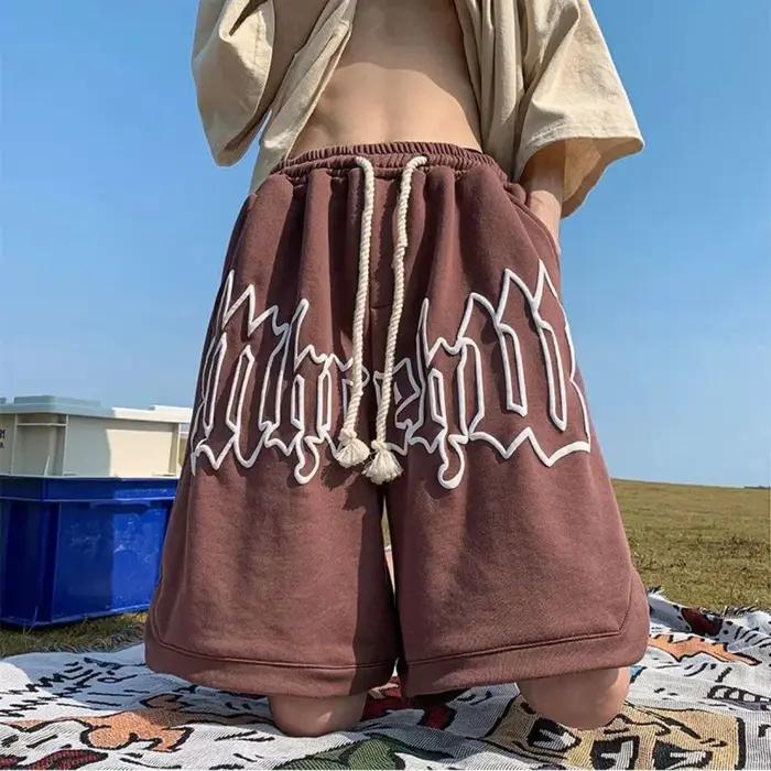 Shorts de sport décontractés Y2K pour femmes et hommes