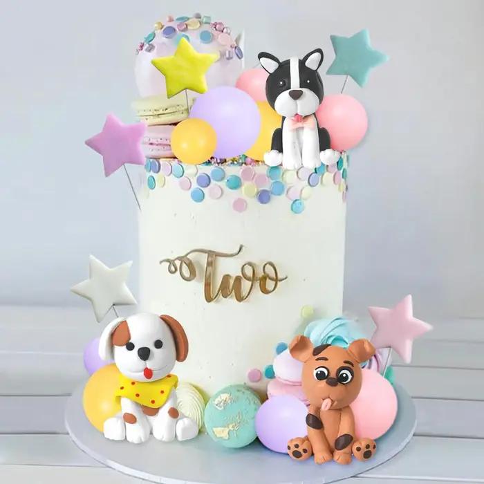 Décoration de gâteau pour chien