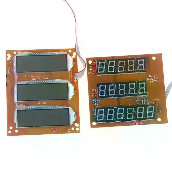 Balance électronique LCD LED exceptionnelle ; Écran numérique à plateforme avec circuit intégré.