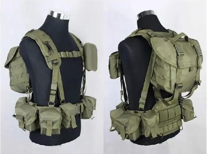 Ensemble tactique russe Smersh doux à Air tactique AK/SVD/VOD/PKM