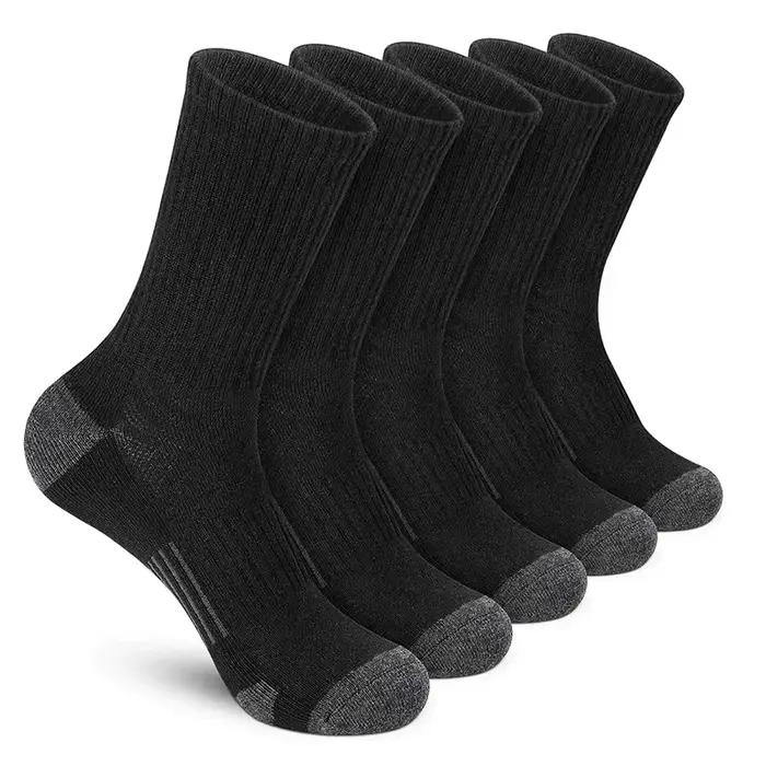 Pack 5 paires chaussettes outdoor homme - Socks cyclisme running confort chasse toutes saisons