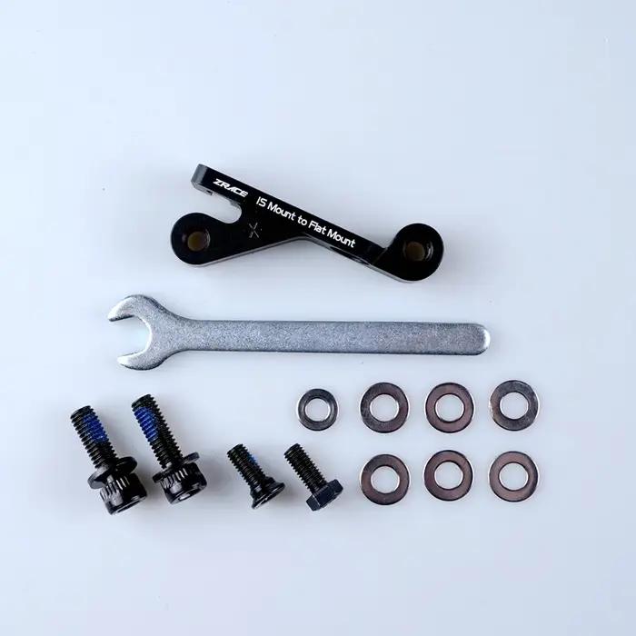 Adaptateur de frein ZRACE IS à montage plat, adaptateur de frein IS vers à montage plat, support B