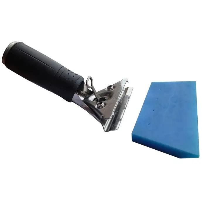 BlueMAX – grattoir à glace, pelle à neige, pellicule de vinyle, lame en caoutchouc, raclette de tein