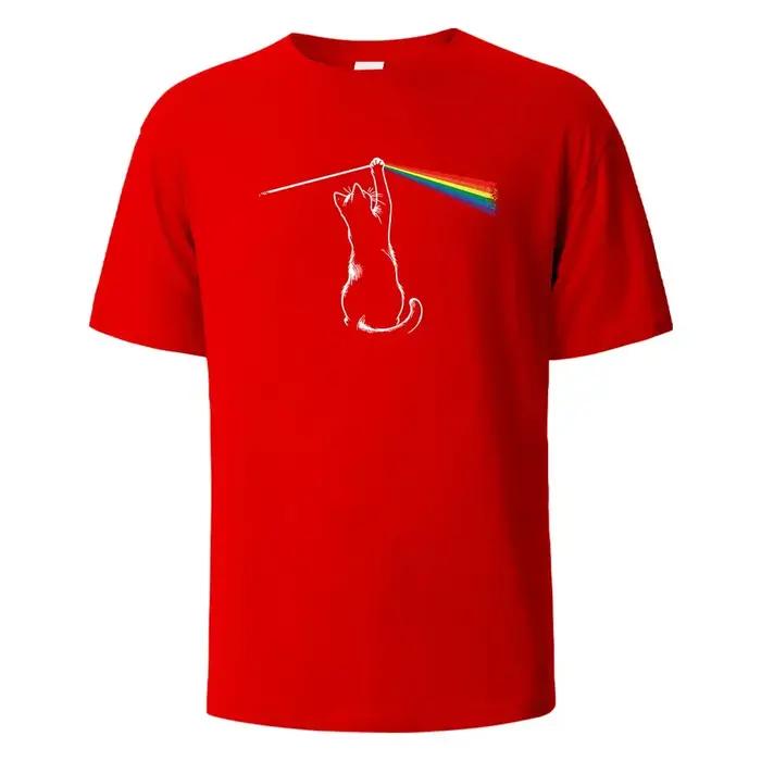 T-Shirt imprimé décontracté en coton pur pour homme, confortable et respirant pour toutes les saisons occasions spéciales