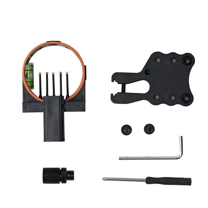 Visée de tir à l'arc en plastique 3 ou 5 points pour arc composé et arc classique
