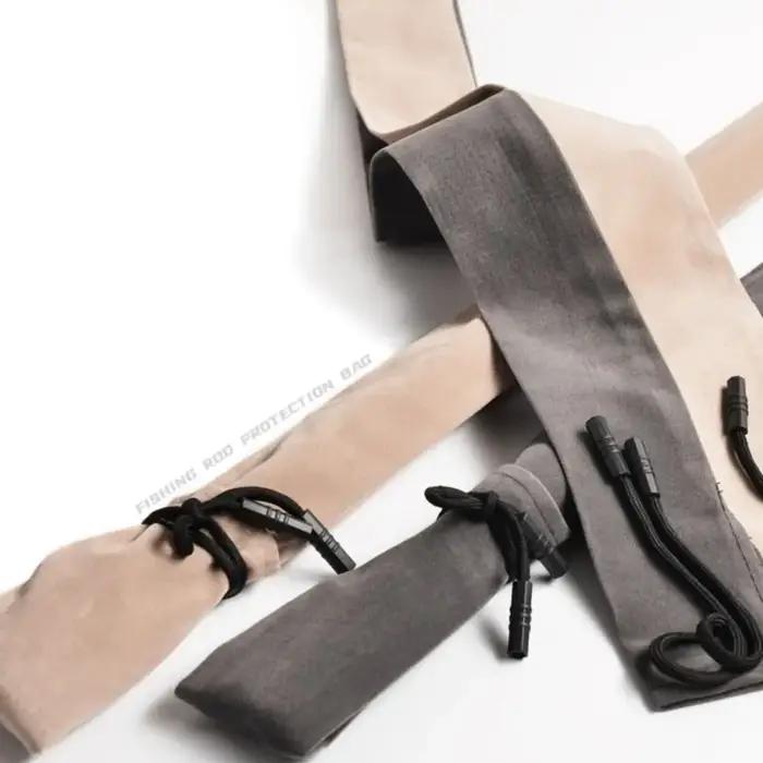 Manchon de Protection pour canne à pêche en velours court