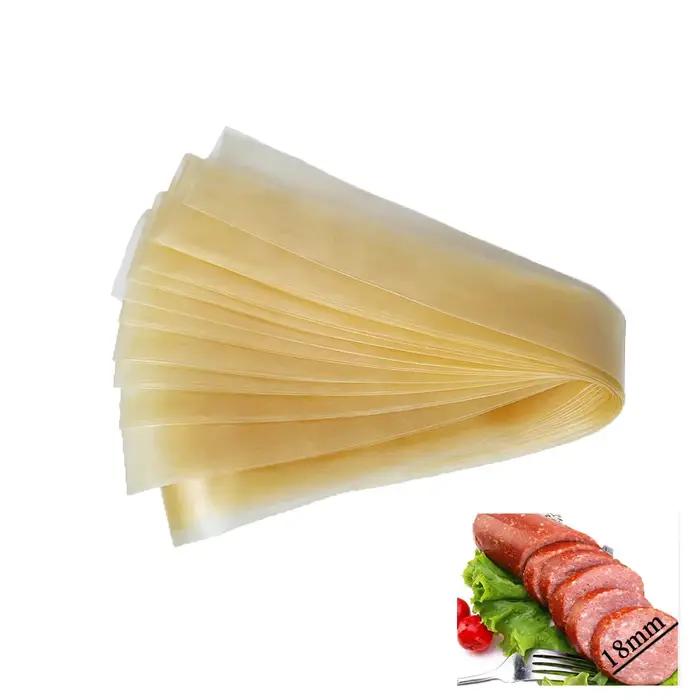 Boyau à saucisses de 1 à 30 mètres de diamètre, 18 mm, pour machine à farcir les saucisses, équipement de fabrication de jambon, outils de cuisine à domicile