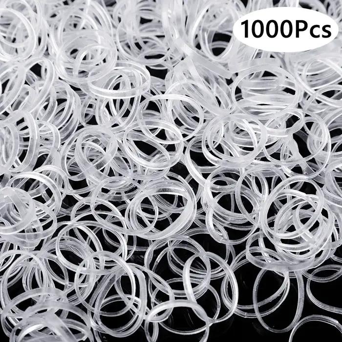 Cordes transparentes pour queue de cheval