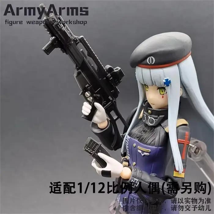 ArmyArms Modèle assemblé HK G36K à l'échelle 1/12, accessoire pour soldat de 6 pouces, COD Dark Zone Battlefield, jouet décoratif militaire