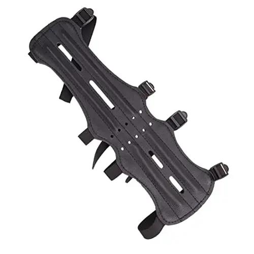 Protège-bras pour le tir à l'arc, manches en cuir PU, bras allongé, protection de l'avant-bras, équi
