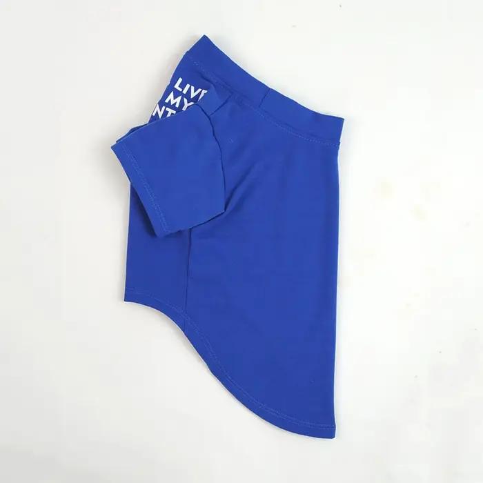Chemise bouledogue français avec lettres imprimées