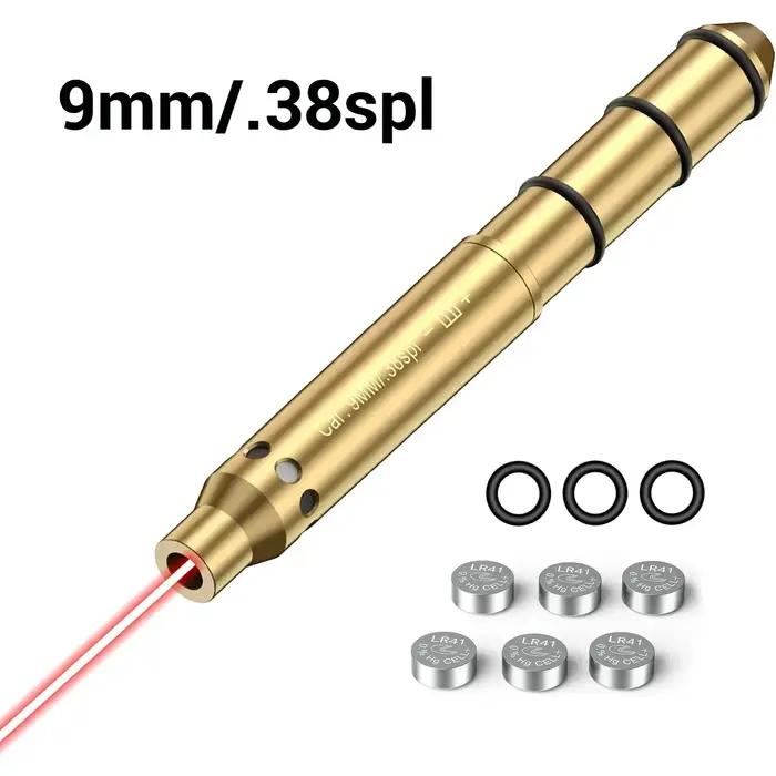 Visée d'alésage Laser rouge.22LR/.177Cal