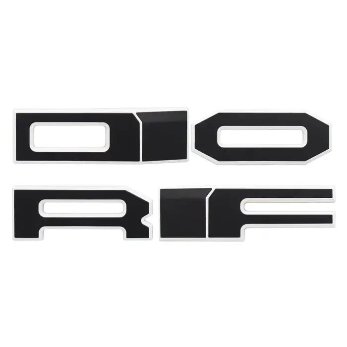 4 lettres pour calandre en maille modifiée de RANGER 2015-2018 T7 PX2 MK2 XL XL + XLS XLT Limited WI