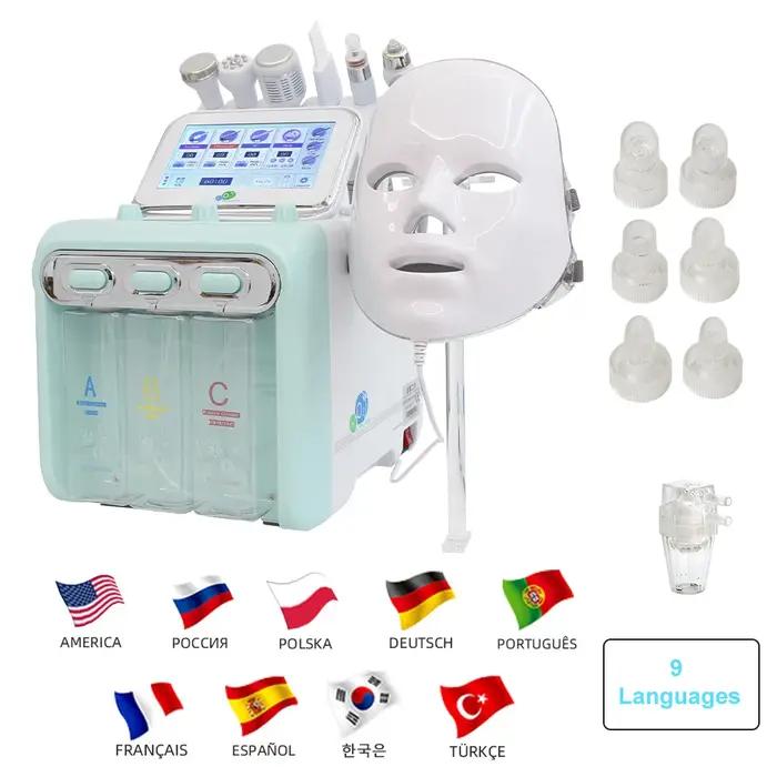Machine faciale dermabrasion à l'eau 7 en 1