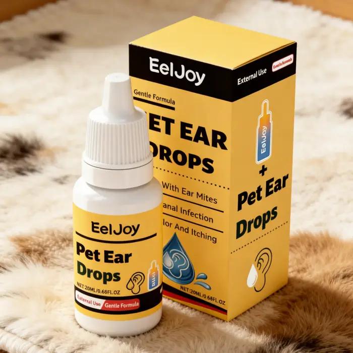 Gouttes auriculaires naturelles pour chiens et chats, anti-démangeaisons, anti-acariens, apaisantes, hydratantes, désodorisantes et nettoyantes, soin des oreilles pour animaux de compagnie pour des occasions spéciales
