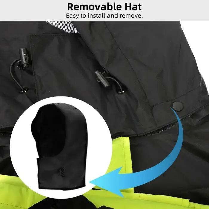 Imperméable de moto pour homme
