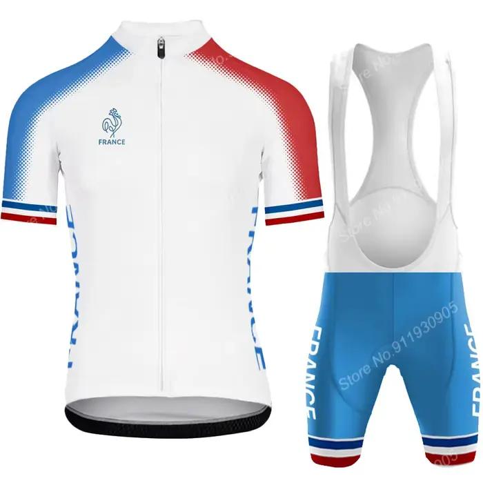 Ensemble de vêtements de vélo d'été pour hommes maillot de cyclisme cuissard à bretelles compétition sportif occasions spéciales