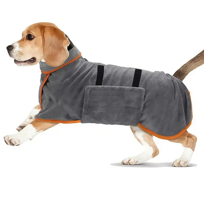 Peignoir pour chien 2 en 1