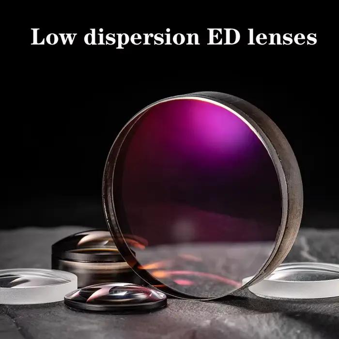 Jumelles professionnelles ED 10x50/12x50 SMC waterproof - Optique Bak4 basse dispersion pour chasse précision