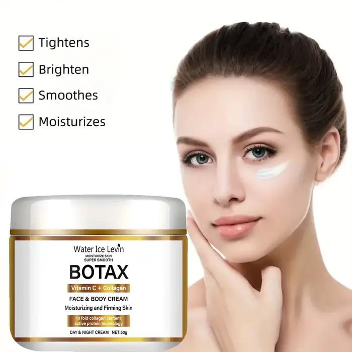 Crème au collagène Niacinamide, crème hydratante raffermissante pour le visage, utilisation jour et nuit, contenant de la vitamine C, peau sensible hydratante et nourrissante