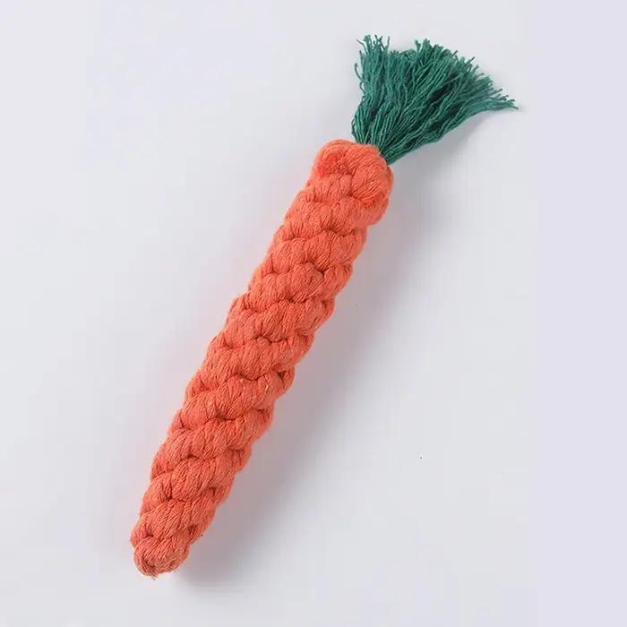 Corde tissée à la main en lin pour chiens de petite et moyenne taille jouets dents meulage occassions spéciales anniversaire nouveau membre famille