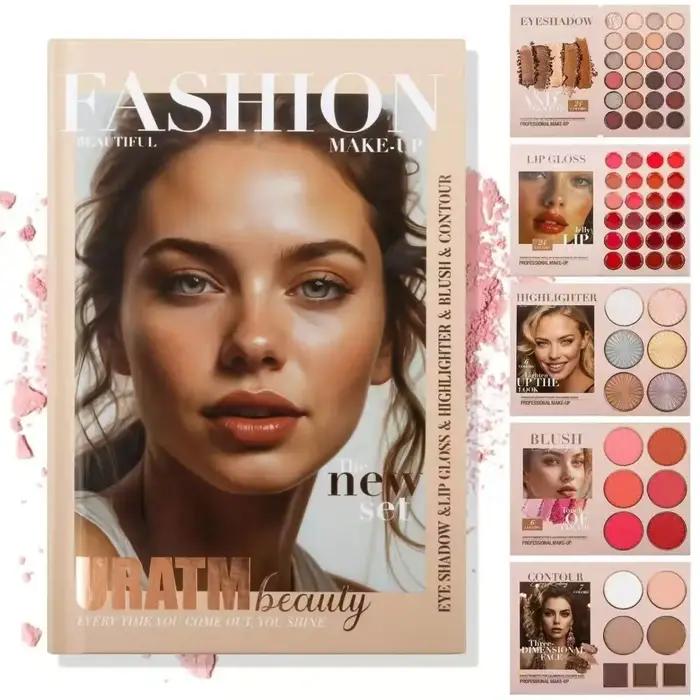 Palette de livres de beauté multicouches de 67 couleurs