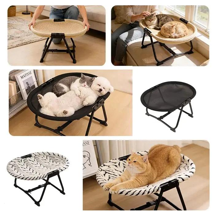 Lit pliable pour animaux de compagnie pour chats et petits chiens