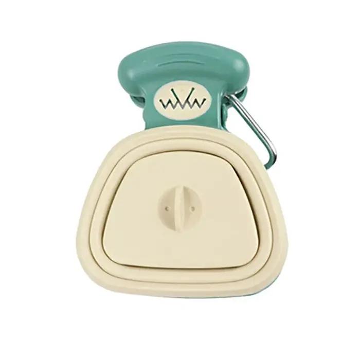 Distributeur de sacs de merde de chien en plein air, Scooper pliable de voyage, cueilleur de déchets d'animaux, outils de nettoyage, produits pour animaux de compagnie