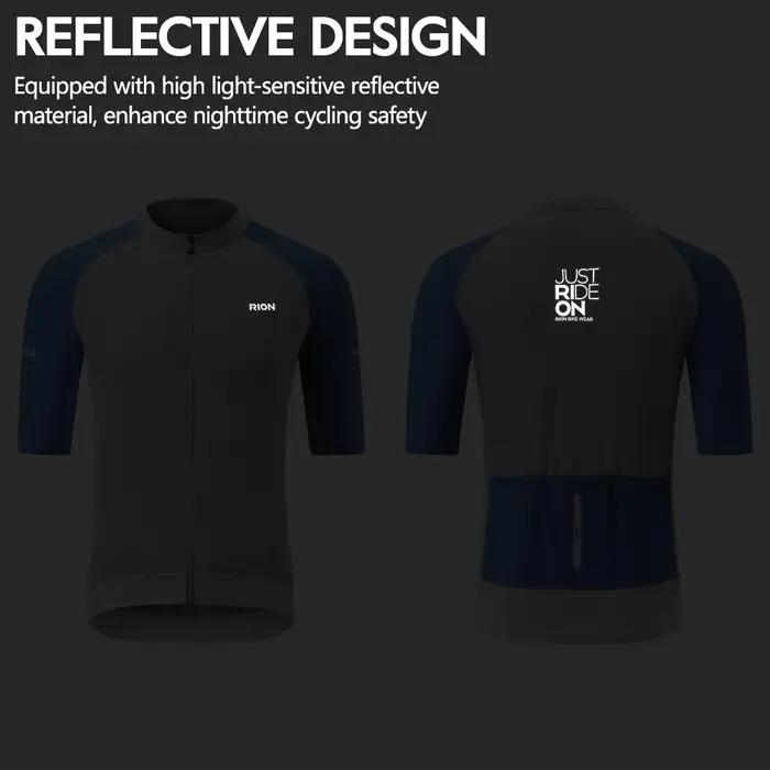 RION hommes cyclisme maillot vélo vêtements T-Shirt vtt VTT vêtements femmes chemises uniforme équipement 2025 à manches courtes
