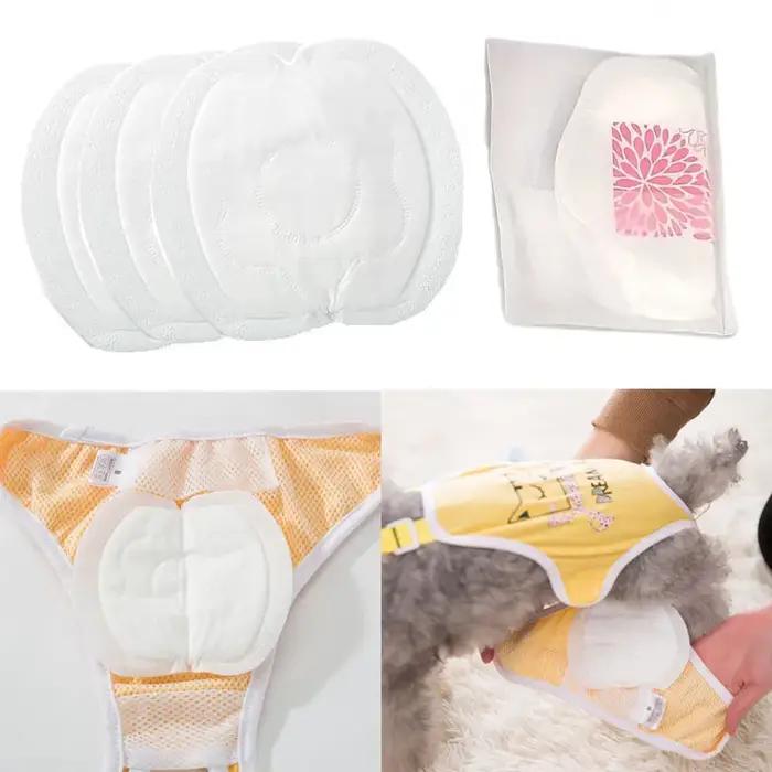 30 pièces/sac serviettes pour chiens couches jetables