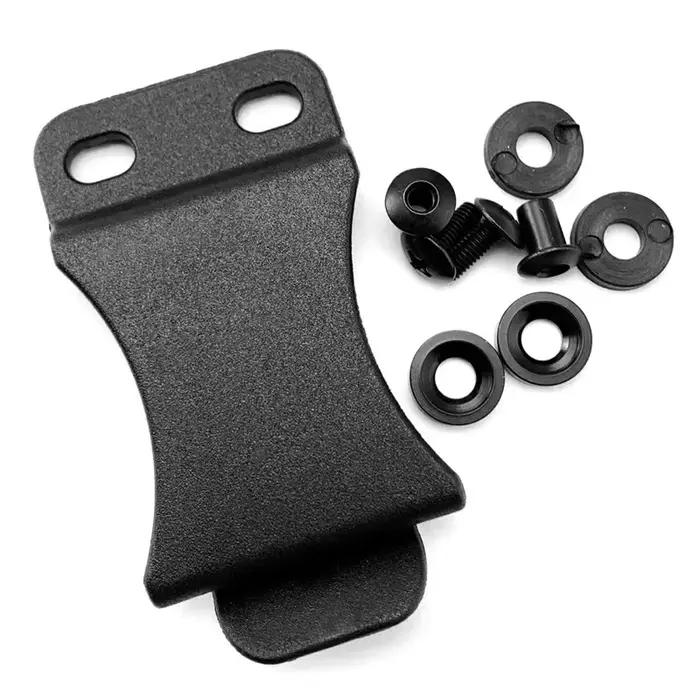 Clip de ceinture pour étuis pour pistolets Kydex et gaine de couteaux-(à l'intérieur de la ceinture/