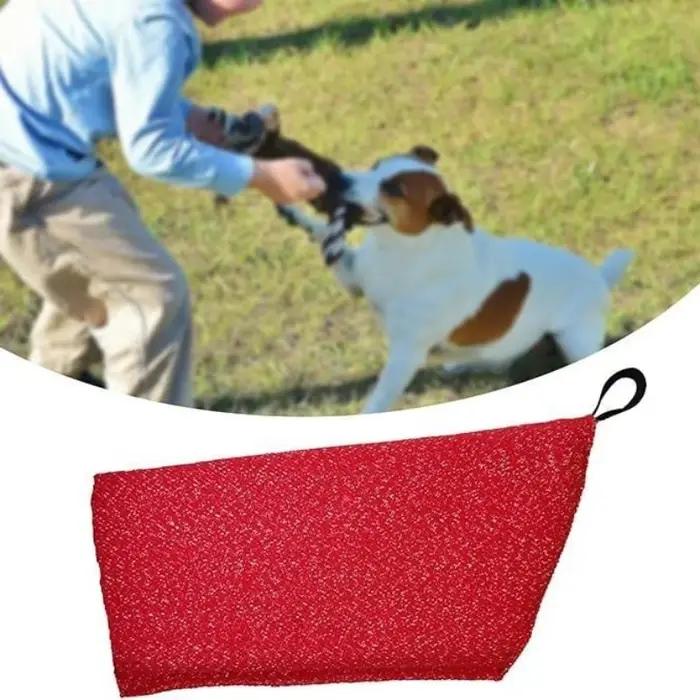Manchon de dressage pour chien en jute durable