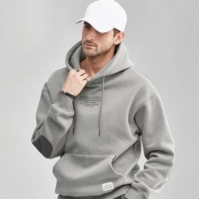 Sweat-shirt à capuche pour hommes, vêtement graphique, couleur unie, luxe, Y2k, Vintage, couleur Pastel, surfit, Style coréen, bon marché, ample