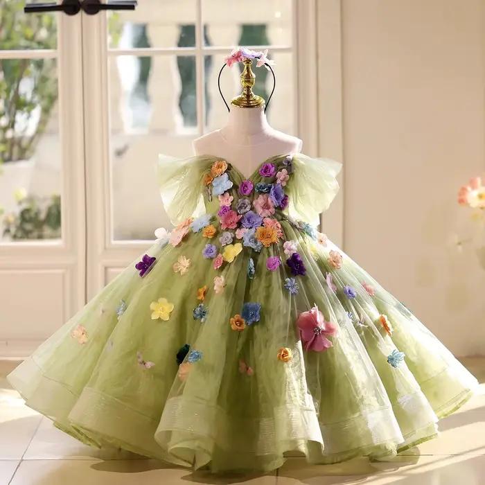 Robe de bal longue pour filles